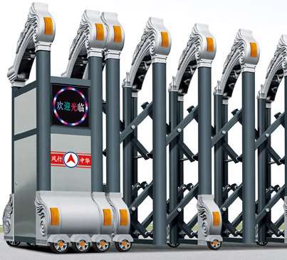 鋁合金電動(dòng)伸縮門高度和門禁設(shè)計(jì)